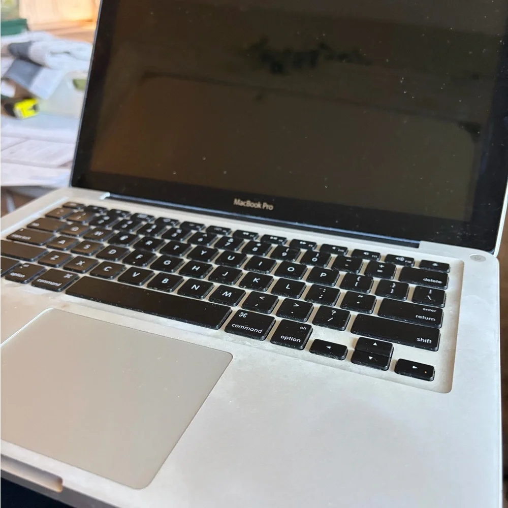 Apple MacBook in Sleek Silver with charger